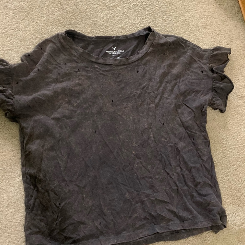 Distressed t shirt